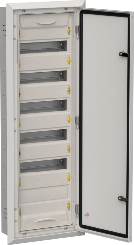 TITAN 5 Корпус мет. ЩРв-72 (1х72) 1005х365х130 IP31 сер IEK
