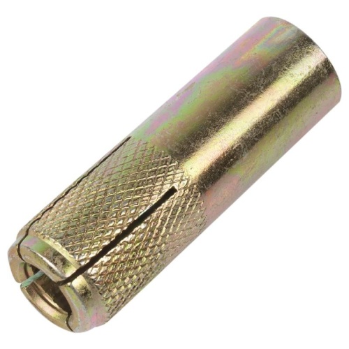 Анкер забивной стальной оцинкованный (цанга) М12 16х50 (50шт/уп) Промрукав Анкер забивной стальной оцинкованный (цанга) М12 16х50 (50шт/уп) Промрукав