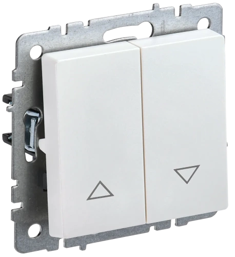 BRITE Выключ. жалюзи 10А ВС10-1-5-БрЖ жемч. IEK BRITE Выключ. жалюзи 10А ВС10-1-5-БрЖ жемч. IEK