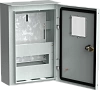 Корпус металлический коттеджный ЩУРн-1/9 (370х250х135мм) У1 IP54 IEK TITAN
