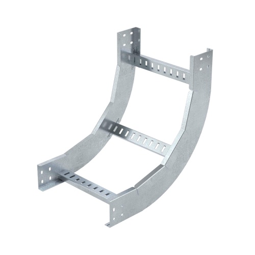 Угол вертикальный внутренний 90 градусов, 80х300 R300, лонжерон 1,5 мм, горячеоцинкованный, в комплекте с крепежными элементами и соединительнымипластинами, необходимыми для монтажа