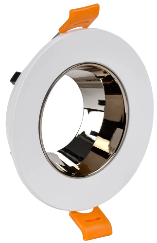 Светильник 4106 встр. поворотн. GU10 белый/шокол. пласт. IEK