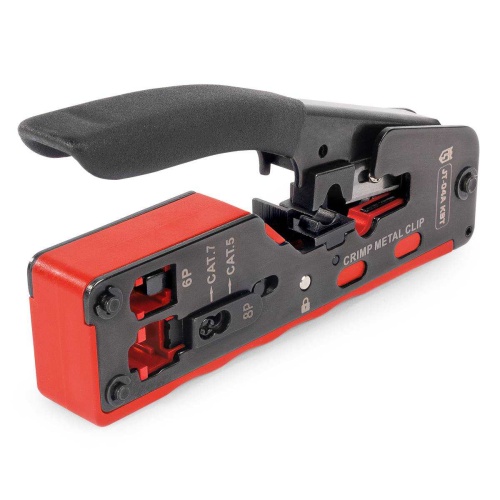 Пресс-клещи для RJ разъемов JT-04А серия ПРОФИ (КВТ)