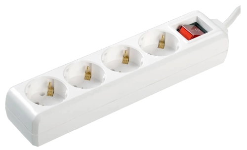 Удлинитель У04К-выкл. 4 места 2Р+PЕ/3метра 3х1мм2 16А/250 (кр. 8шт.) ИЭК Удлинитель У04К-выкл. 4 места 2Р+PЕ/3метра 3х1мм2 16А/250 (кр. 8шт.) ИЭК