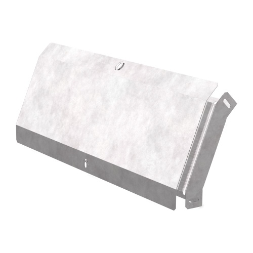 Угол вертикальный внешний 45 градусов с крышкой Стандарт 600х50 Промрукав