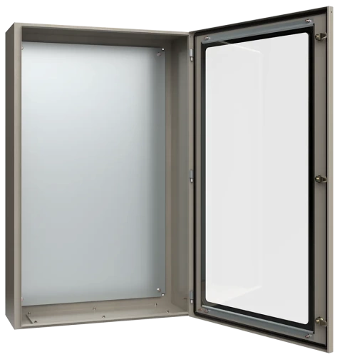Корпус металлический ЩМП-6-0 (1200х750х300мм) У2 IP54 прозрачная дверь IEK