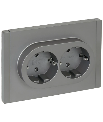 FORTE&PIANO Роз. 2-я с з/к без з/ш б/к 16А FP524 ст. IEK