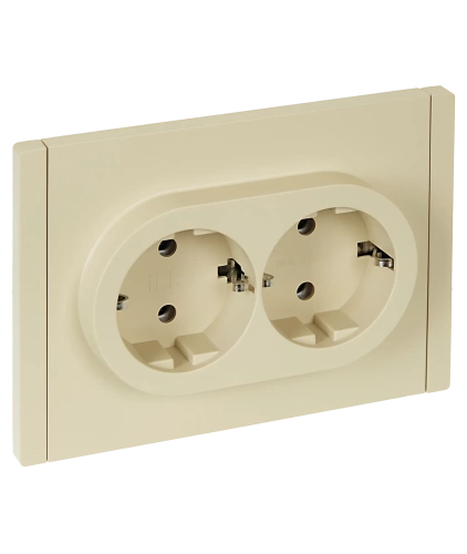 FORTE&PIANO Роз. 2-я с з/к без з/ш б/к 16А FP424 ван. IEK