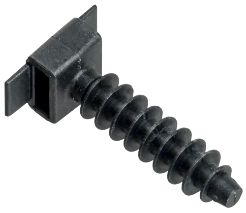 База дюбельная БД 30х10мм под хомут черная(100шт) IEK