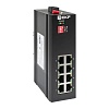 Промышленный неуправляемый коммутатор U-8GTP, 8 портов 10/100/1000Base-T(X) RJ45 c PoE, монтаж на динрейку TSX EKF