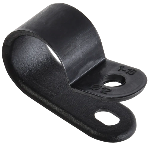 Скоба крепежная 12мм нейлоновая черная (50шт) IEK Скоба крепежная 12мм нейлоновая черная (50шт) IEK