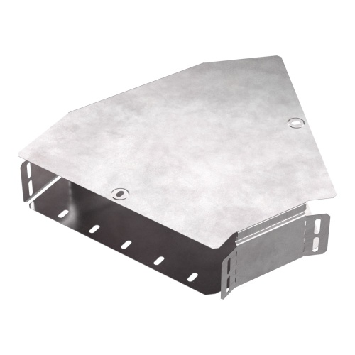 Угол горизонтальный 45 градусов с крышкой Стандарт 300х80 Промрукав