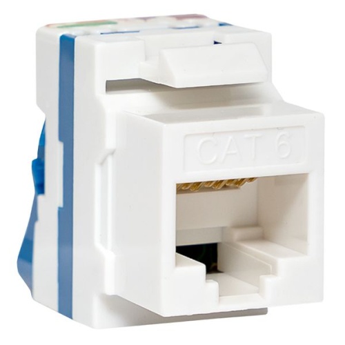 Модуль Keystone TeraLINK CS Cat.6 неэкранированный 110 IDC 180 градусов самозажимной (Toolless) синий Модуль Keystone TeraLINK CS Cat.6 неэкранированный 110 IDC 180 градусов самозажимной (Toolless) синий
