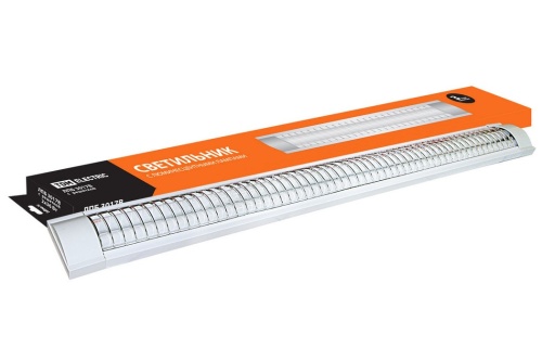 Светильник ЛПБ3017В (с решеткой) 2х36 Вт Т8/G13 TDM Светильник ЛПБ3017В (с решеткой) 2х36 Вт Т8/G13 TDM