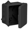 Коробка расп. КМ41238 80х80х50мм о/к IP54 7 вв. черная IEK