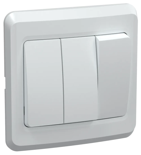 ВС10-3-0-ВБ Выключатель 3 кл. 10А ВЕГА белый IEK ВС10-3-0-ВБ Выключатель 3 кл. 10А ВЕГА белый IEK