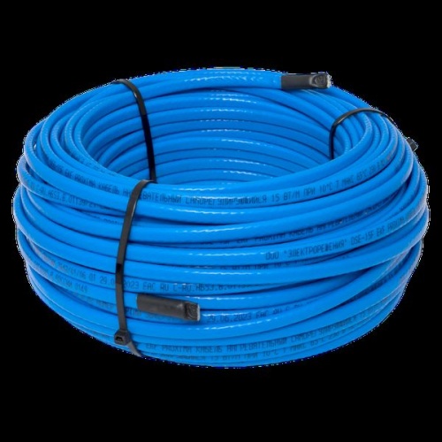 Кабель нагревательный саморегулирующийся DSE-15F (15 Вт/м) 200 м, фторполимер EKF