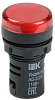 Лампа AD22DS(LED)матрица d22мм красный 36В AC/DC  ИЭК