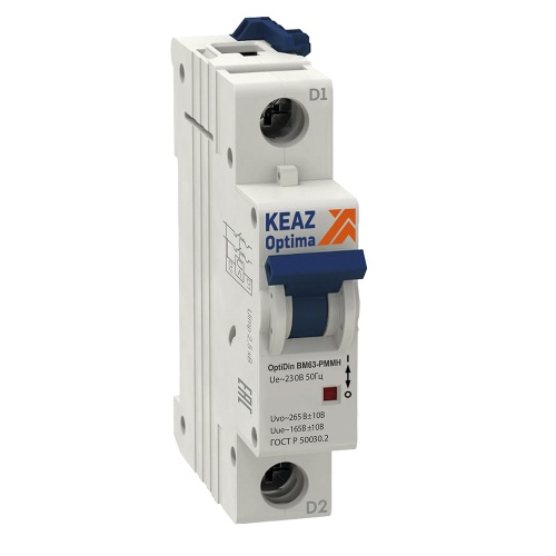 Расцепитель минимального и максимального напряжения OptiDin ВМ63-РММН Расцепитель минимального и максимального напряжения OptiDin ВМ63-РММН