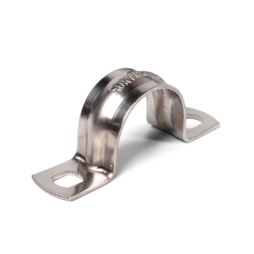 Скоба метал. двухлапковая СМД(INOX) 21-22 (Fortisflex)