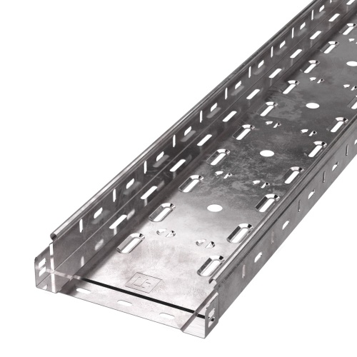 Лоток перфорированный Стандарт 200х50х3000 (6 м/уп) Промрукав Лоток перфорированный Стандарт 200х50х3000 (6 м/уп) Промрукав