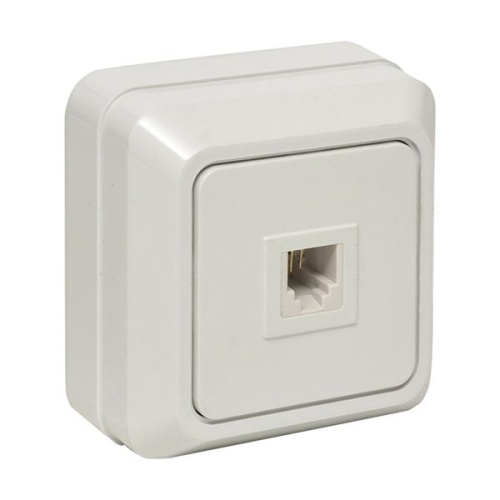 Розетка Phone 1-мест. бел. Рим EKF PROxima Розетка Phone 1-мест. бел. Рим EKF PROxima