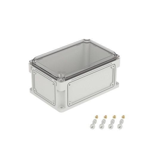 Корпус IP67.300х200х146 (выс.крышки 21),стнк.выбв.флнц.,прозр.крыш. (упак. 1 шт)