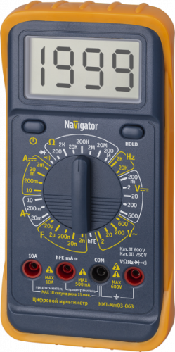 Мультиметр Navigator 93 588 NMT-Mm03-063 (MY63)