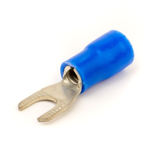 Наконечник вилочный с изолир.фланцем 1,5-2,5 кв.мм 4,1 мм (НВИ) (упак. 100 шт) Наконечник вилочный с изолир.фланцем 1,5-2,5 кв.мм 4,1 мм (НВИ) (упак. 100 шт)