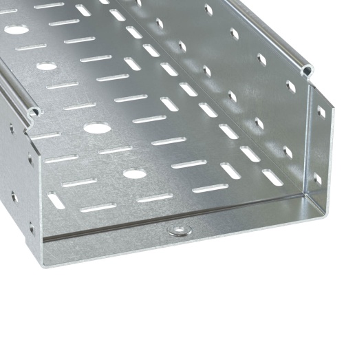 Лоток перфорированный 200х100 L3000 толщ.1,2 мм (упак. 6 м)