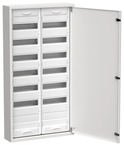 TITAN 5 Корпус мет. ЩРн-168 (2х84) 1085х570х140 IP31 бел IEK