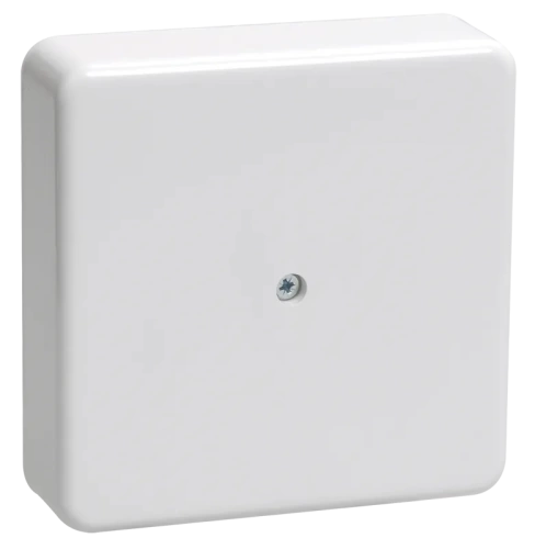 Коробка распаячная КМ для о/п 75х75х20мм белая IEK Коробка распаячная КМ для о/п 75х75х20мм белая IEK