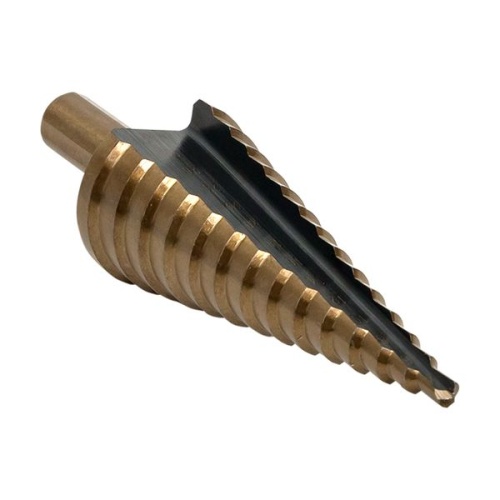 Ступенчатое сверло ST-4-30/2 HSS (14 ступ.) Ступенчатое сверло ST-4-30/2 HSS (14 ступ.)