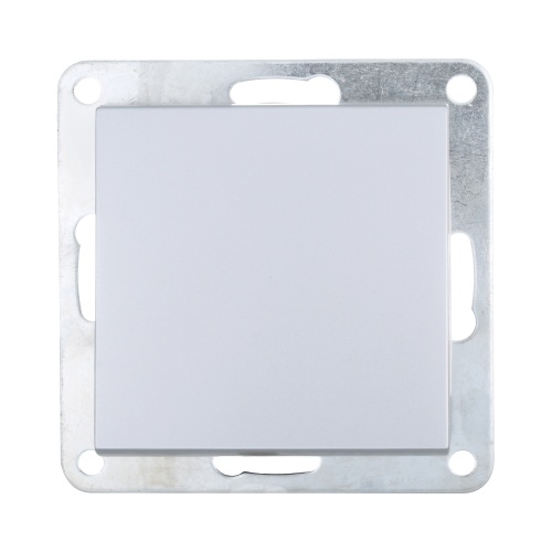 Переключатель 1-кл., перекрестный (схема 7) 16 A, 250 B (серебристый металлик) LK80 Переключатель 1-кл., перекрестный (схема 7) 16 A, 250 B (серебристый металлик) LK80