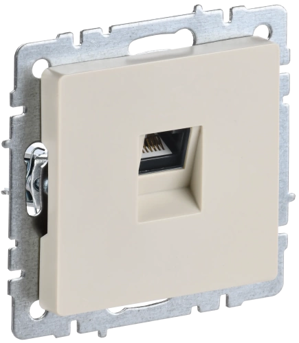 BRITE Роз. комп. RJ45 кат.5E РК10-БрКр беж. IEK