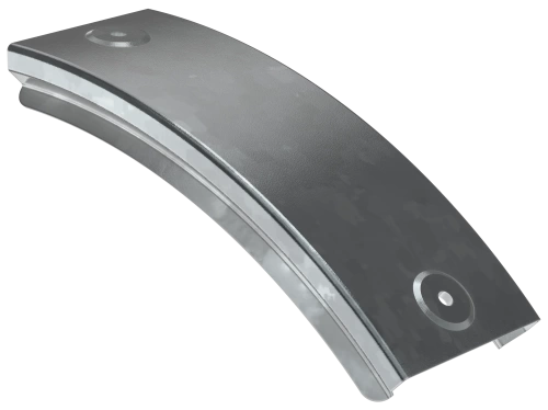 Крышка поворота плавн. 45град тип В20 ESCA 50мм HDZ IEK