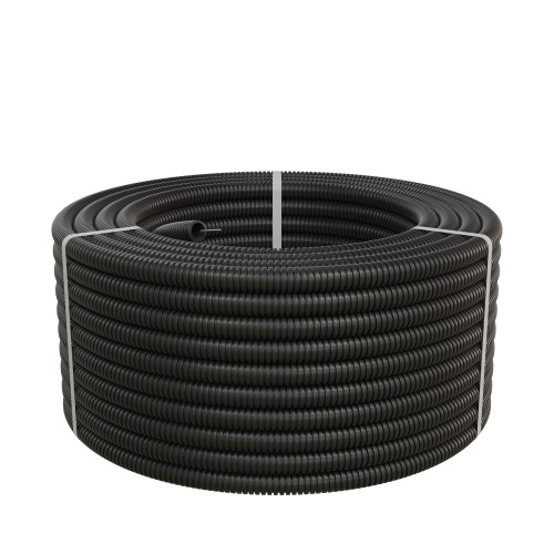 Труба ПНД гофрир. легкая, с зондом диам. 20мм, (1шт = 50м) Экопласт