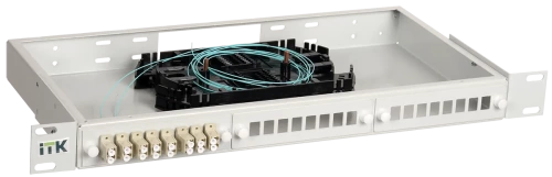 ITK 1U кросс укомплектованный: SC (Simplex) 8шт; (OM4) ITK 1U кросс укомплектованный: SC (Simplex) 8шт; (OM4)