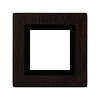 Рамка из натурального дерева, "Avanti", венге, 2 модуля