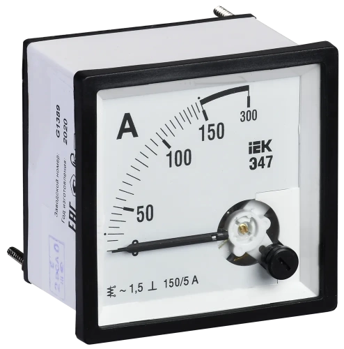 Амперметр Э47 150/5А кл. точн. 1,5 96х96мм