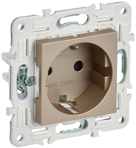 SKANDY Роз. с з/к/ш 16А б/к SK-R06Sh шамп. IEK