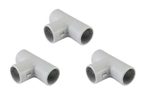 Тройник соед. для трубы 20 мм (50шт) TDM Тройник соед. для трубы 20 мм (50шт) TDM