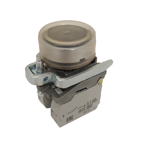 Кнопка КМЕ4210мС-красный-1но+0нз-цилиндр-IP65-КЭАЗ