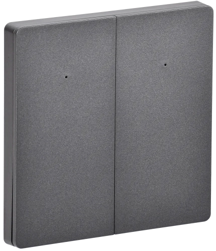 iTEQ SMART-выключатель 2-кл. 16А с нейтр. WIFI+BLE сер. ONI