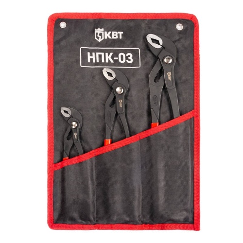 Набор переставных клещей НПК-03 "Практик" (КВТ)