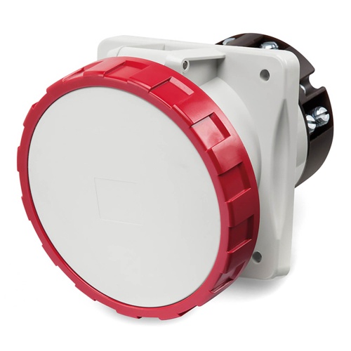 Розетка панельная IP67 125A 3P+E 400В (упак. 1 шт)