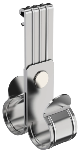 Зажим балочный верт. 1-5мм под трубу 25мм двойной HDZ IEK