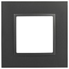 Рамка для розеток и выключателей ЭРА Elegance 14-5011-05 Classic, на 1 пост, антрацит