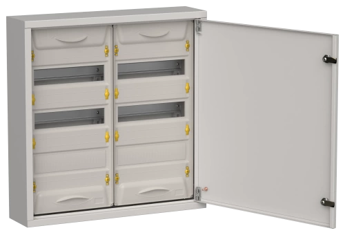 TITAN 5 Корпус мет. ЩРн-72 (2х36) 585х570х140 IP31 сер IEK