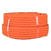 Труба гофр. ПНД тяжелая с протяжкой d20 мм (100 м) оранжевая EKF-Plast